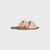 Celine Lympia Twisted Sandal in Sponge Fabric Celine Lympia Twisted Sandal in Sponge Fabric