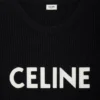 Celine Oversized Sweater in Ribbed Wool