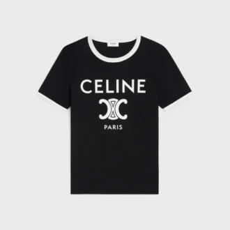 Celine Paris T-Shirt in Cotton Jersey