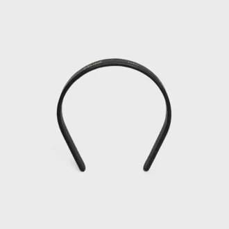 Celine Paris Thin Headband in Calfskin Celine Paris Thin Headband in Calfskin