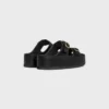 Celine Polly Wedge Mule in Calfskin Celine Polly Wedge Mule in Calfskin