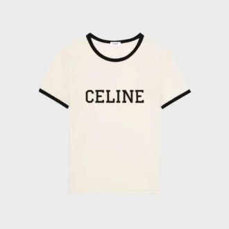 Celine Regular T-Shirt in Cotton Jersey