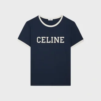 Celine Regular T-Shirt in Cotton Jersey