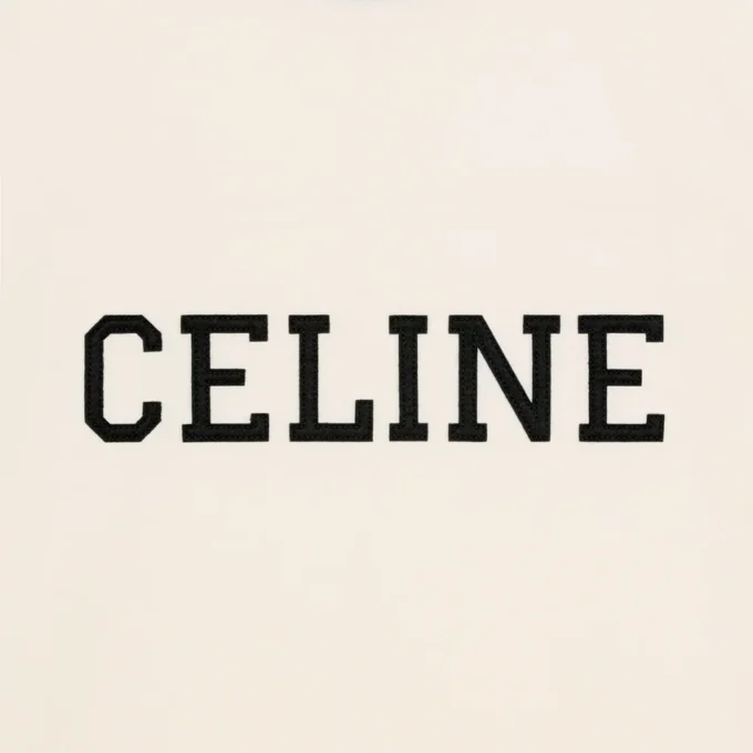 Celine Regular T-Shirt in Cotton Jersey Celine Regular T-Shirt in Cotton Jersey