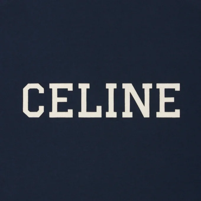 Celine Regular T-Shirt in Cotton Jersey Celine Regular T-Shirt in Cotton Jersey