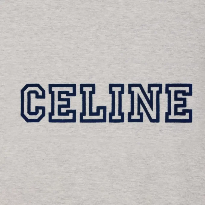 Celine Regular T-Shirt in Cotton Jersey Celine Regular T-Shirt in Cotton Jersey