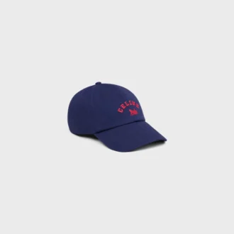 Celine Richelieu Cap in Cotton Twill