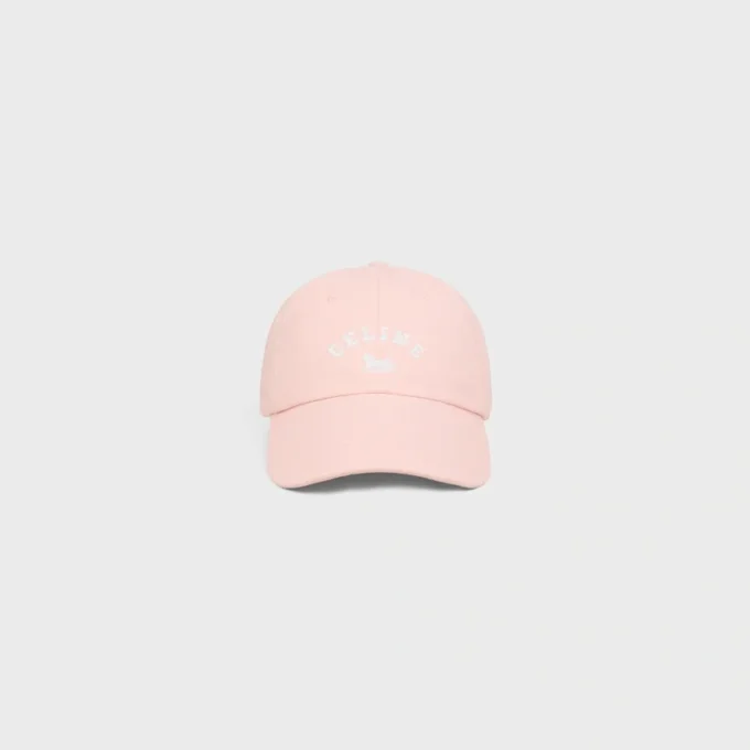 Celine Richelieu Cap in Cotton Twill