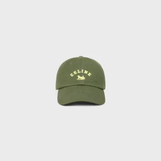 Celine Richelieu Cap in Cotton Twill