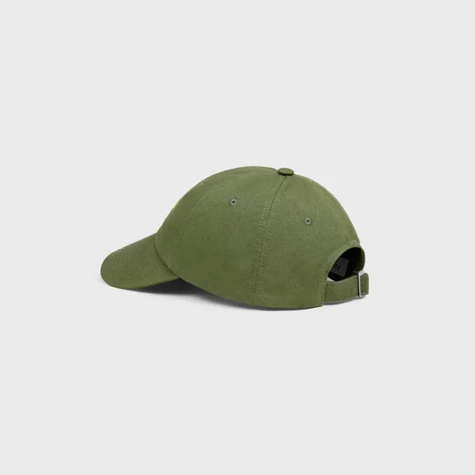 Celine Richelieu Cap in Cotton Twill