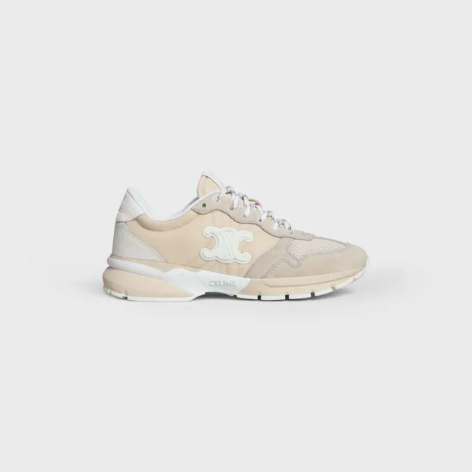 Celine Runner Cr-04 Sneaker in Nylon, Mesh, Calfskin and Suede Calfskin Celine Runner Cr-04 Sneaker in Nylon, Mesh, Calfskin and Suede Calfskin
