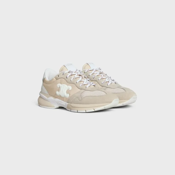 Celine Runner Cr-04 Sneaker in Nylon, Mesh, Calfskin and Suede Calfskin Celine Runner Cr-04 Sneaker in Nylon, Mesh, Calfskin and Suede Calfskin