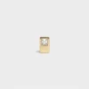 Celine Sentimental Double Square Stud in Yellow Gold and Diamond Celine Sentimental Double Square Stud in Yellow Gold and Diamond