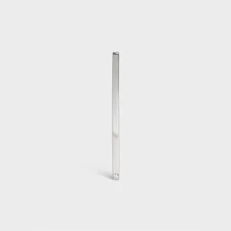Celine Sentimental Straight Earring in White Gold and Diamond Celine Sentimental Straight Earring in White Gold and Diamond