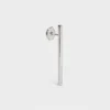 Celine Sentimental Straight Earring in White Gold and Diamond
