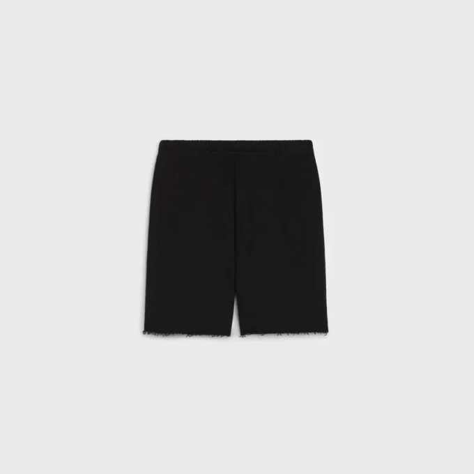 Celine Shorts in Cotton Fleece Celine Shorts in Cotton Fleece