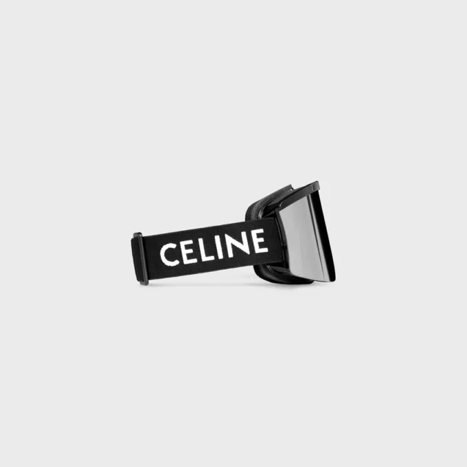 Celine Ski Mask in Injected Nylon with Mirror Lenses Celine Ski Mask in Injected Nylon with Mirror Lenses
