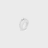 Celine Sulky Ring in Brass with Rhodium Finish Celine Sulky Ring in Brass with Rhodium Finish