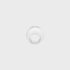 Celine Sulky Ring in Enamel and Brass with Rhodium Finish Celine Sulky Ring in Enamel and Brass with Rhodium Finish