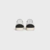 Celine Sunset Low Lace-Up Sneaker in Suede Calfskin and Calfskin