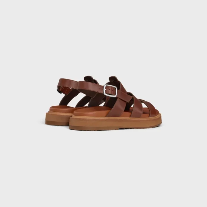 Celine Tippi Sandal in Calfskin – Vegetal Tanning