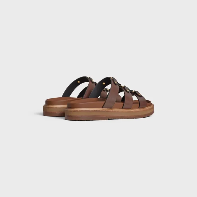 Celine – Tippi Slide in Calfskin – Vegetal Tanning Celine – Tippi Slide in Calfskin – Vegetal Tanning
