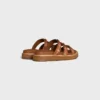 Celine – Tippi Slide in Embroidered Calfskin Celine – Tippi Slide in Embroidered Calfskin
