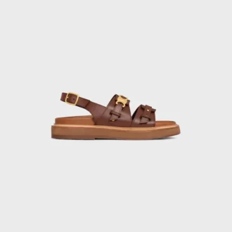 Celine – Tippi Triomphe Sandal in Calfskin