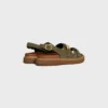 Celine – Tippi Triomphe Sandal in Suede Calfskin Celine – Tippi Triomphe Sandal in Suede Calfskin