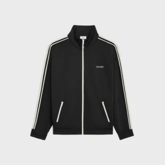 Celine Tracksuit Jacket in Double Face Jersey