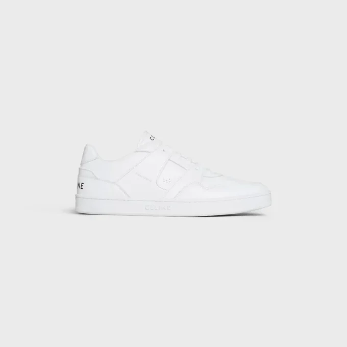 Celine Trainer Ct-04 Low Lace-Up Sneaker in Calfskin Celine Trainer Ct-04 Low Lace-Up Sneaker in Calfskin