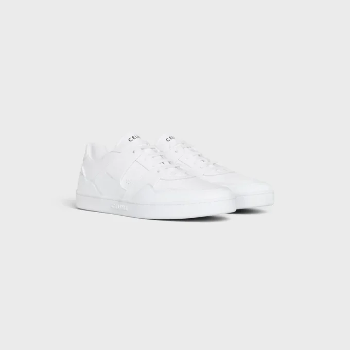 Celine Trainer Ct-04 Low Lace-Up Sneaker in Calfskin Celine Trainer Ct-04 Low Lace-Up Sneaker in Calfskin