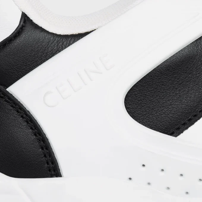 Celine Trainer Ct-07 Low Lace-Up Sneaker in Calfskin Celine Trainer Ct-07 Low Lace-Up Sneaker in Calfskin