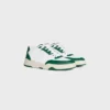 Celine Trainer Ct-09 Low Lace-Up Sneaker in Calfskin and Mesh