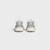 Celine Trainer Ct-09 Low Lace-Up Sneaker in Calfskin and Mesh