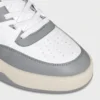 Celine Trainer Ct-09 Low Lace-Up Sneaker in Calfskin and Mesh