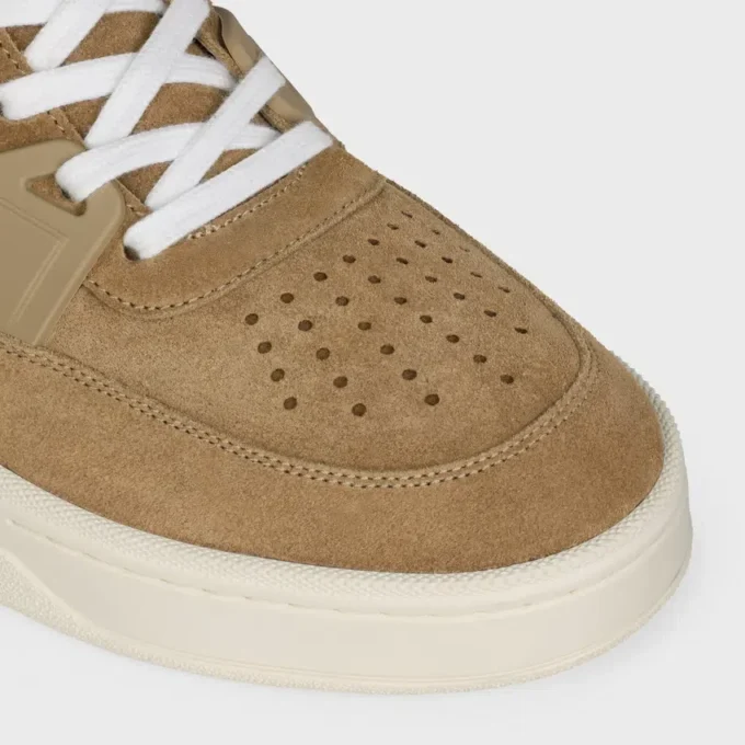 Celine Trainer Ct-09 Low Lace-Up Sneaker in Suede Calfskin and Mesh Celine Trainer Ct-09 Low Lace-Up Sneaker in Suede Calfskin and Mesh