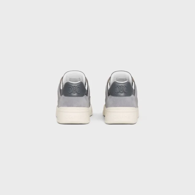 Celine Trainer Ct-09 Low Lace-Up Sneaker in Suede Calfskin, Calfskin and Mesh Celine Trainer Ct-09 Low Lace-Up Sneaker in Suede Calfskin, Calfskin and Mesh
