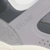Celine Trainer Ct-09 Low Lace-Up Sneaker in Suede Calfskin, Calfskin and Mesh Celine Trainer Ct-09 Low Lace-Up Sneaker in Suede Calfskin, Calfskin and Mesh