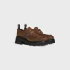 Celine Triomphe Derbies in Waxed Suede Calfskin Celine Triomphe Derbies in Waxed Suede Calfskin