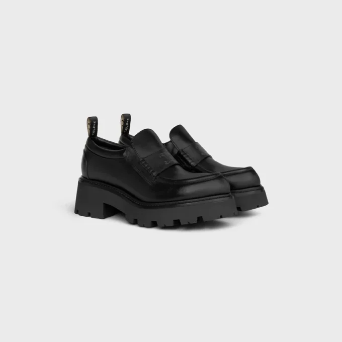 Celine Triomphe – Loafer in Calfskin Vegetal Tanning and Calfskin