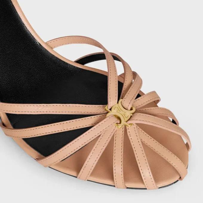 Celine Triomphe Sandal in Kidskin Celine Triomphe Sandal in Kidskin