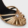 Celine Triomphe Sandal in Laminated Lambskin Celine Triomphe Sandal in Laminated Lambskin