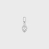 Charms Artichoke in Brass with Rhodium Finish Charms Artichoke in Brass with Rhodium Finish