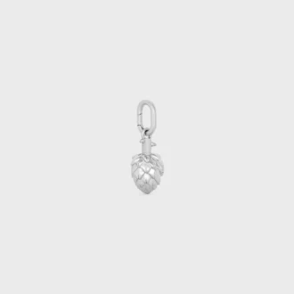 Charms Artichoke in Brass with Rhodium Finish