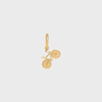Charms Bike in Brass with Gold Finish