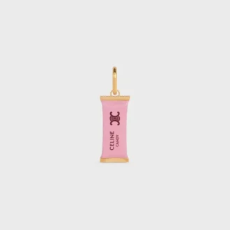 Charms Candy Bar in Enamel and Brass with Gold Finish