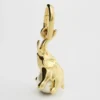 Charms Elephant on Pearl in Brass with Gold Finish and Resin Pearl Charms Elephant on Pearl in Brass with Gold Finish and Resin Pearl