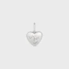 Charms Heart Celine 1945 in Aluminium