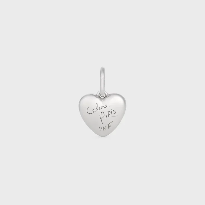 Charms Heart Celine 1945 in Aluminium